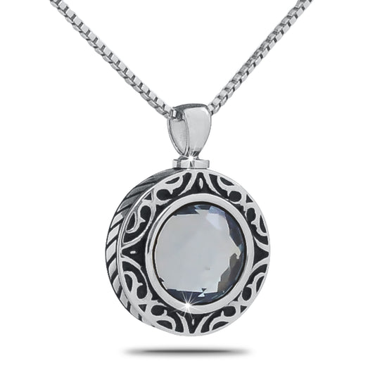 July Light Red Steel Keepsake