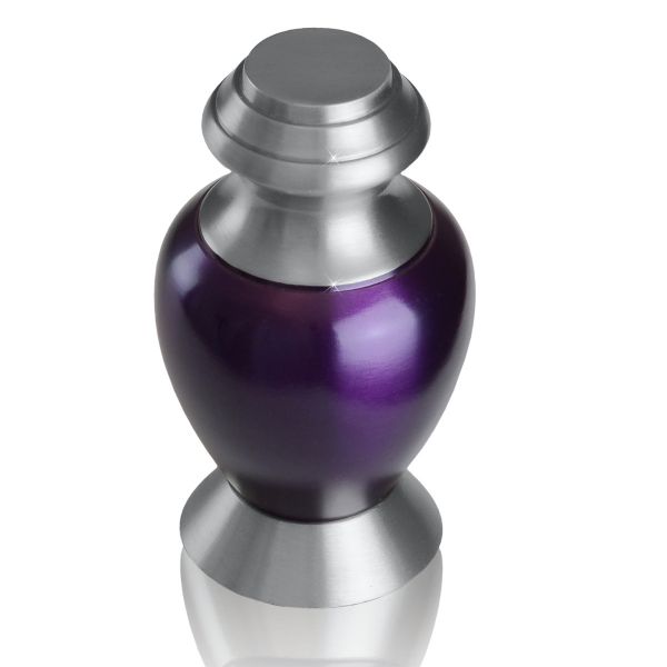 Modern Purple Brass Keepsake